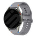 Samsung Gear S3 wave siliconen bandje (donkergrijs)