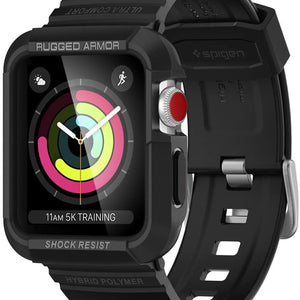 spigen-rugged-armor-apple-watch-bandje-zwart