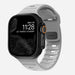 Nomad Sport Apple Watch Silicone Strap (Lunar Gray)