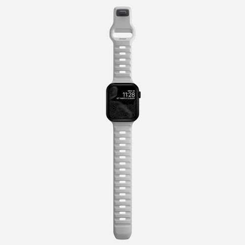 Nomad Sport Apple Watch siliconen bandje (lunar gray)