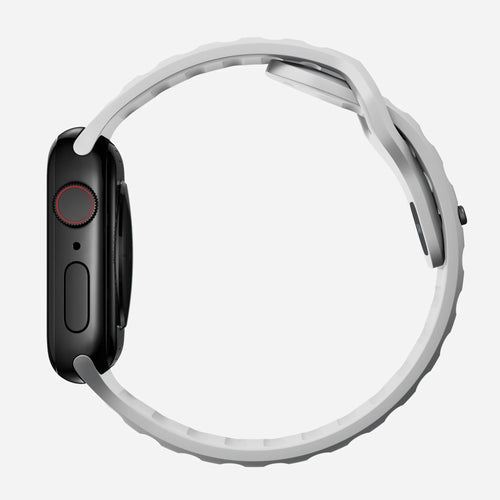 Nomad Sport Apple Watch siliconen bandje (lunar gray)