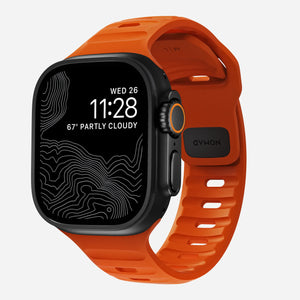 Nomad Sport Apple Watch siliconen bandje (ultra orange)