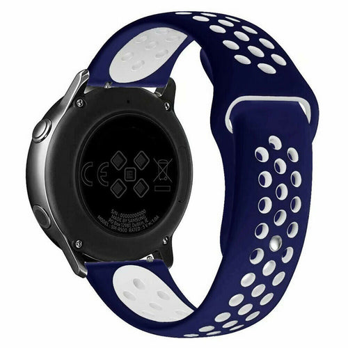 Coros Pace 4 sport bandje (blauw/wit)