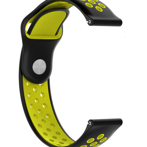 Amazfit GTR 4 sport bandje (zwart/geel)