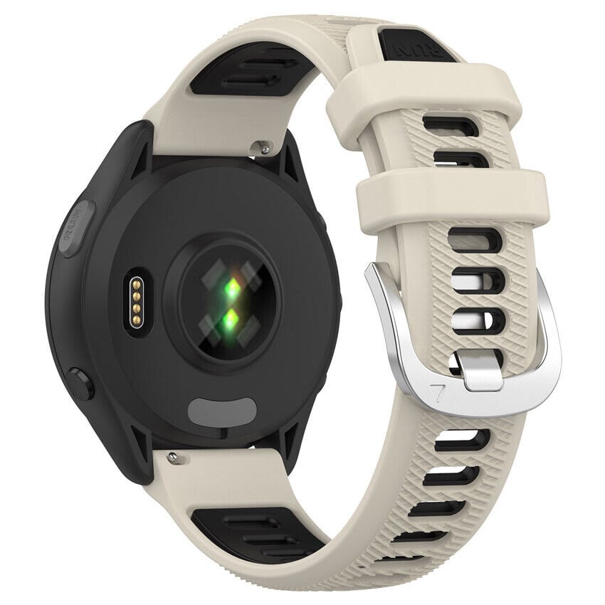 Garmin Vivomove Luxe sport gesp bandje (beige/zwart)