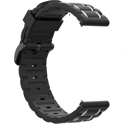 Coros Apex 42mm sport gesp band (zwart/wit)