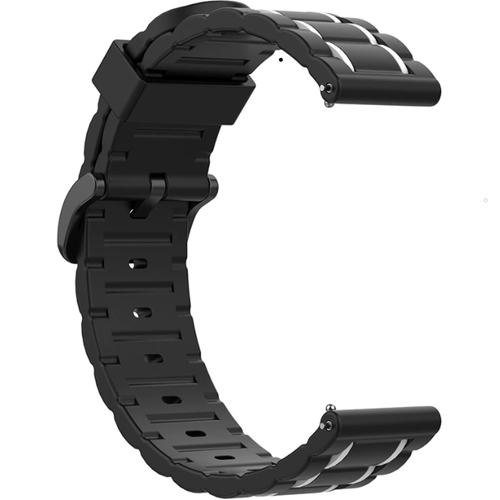 sport gesp band zwart wit 3