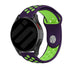 Suunto 9 Peak Pro sport band (paars/groen)