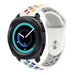 Samsung Gear Sport Sport Straps (White/Colourful)