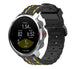Polar Grit X sport gesp band (zwart/geel)