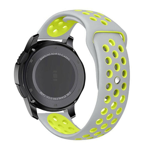Suunto Run Sport Strap (Grey/Yellow)