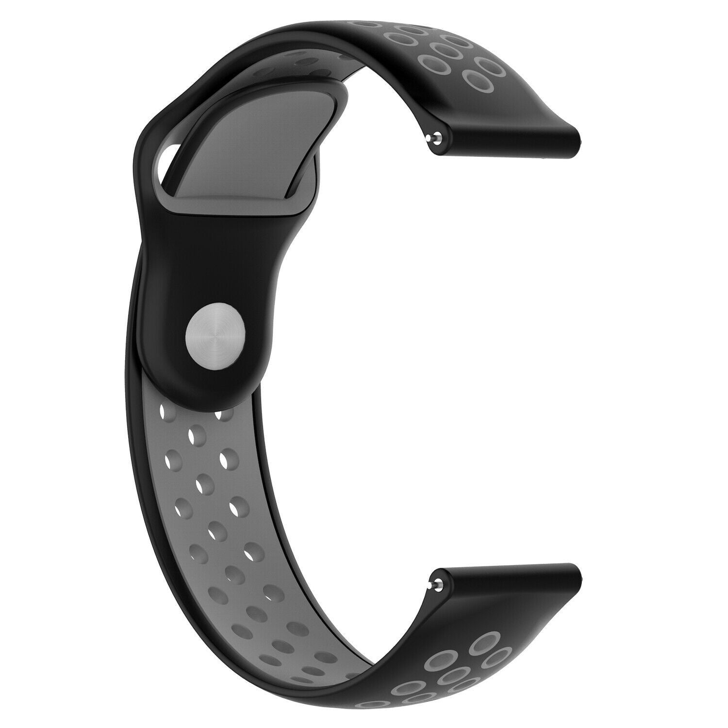 Amazfit Active 2 sport bandje (zwart/grijs)