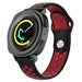 Samsung Gear Sport sport band (zwart/rood)