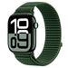 Apple Watch wave nylon band (donkergroen)