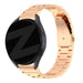 Bandz Samsung Galaxy Watch 7 - 40mm stalen band 'Classic' (rosé goud)