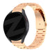 Bandz Samsung Galaxy Watch 5 - 44mm stalen band 'Classic' (roségoud)