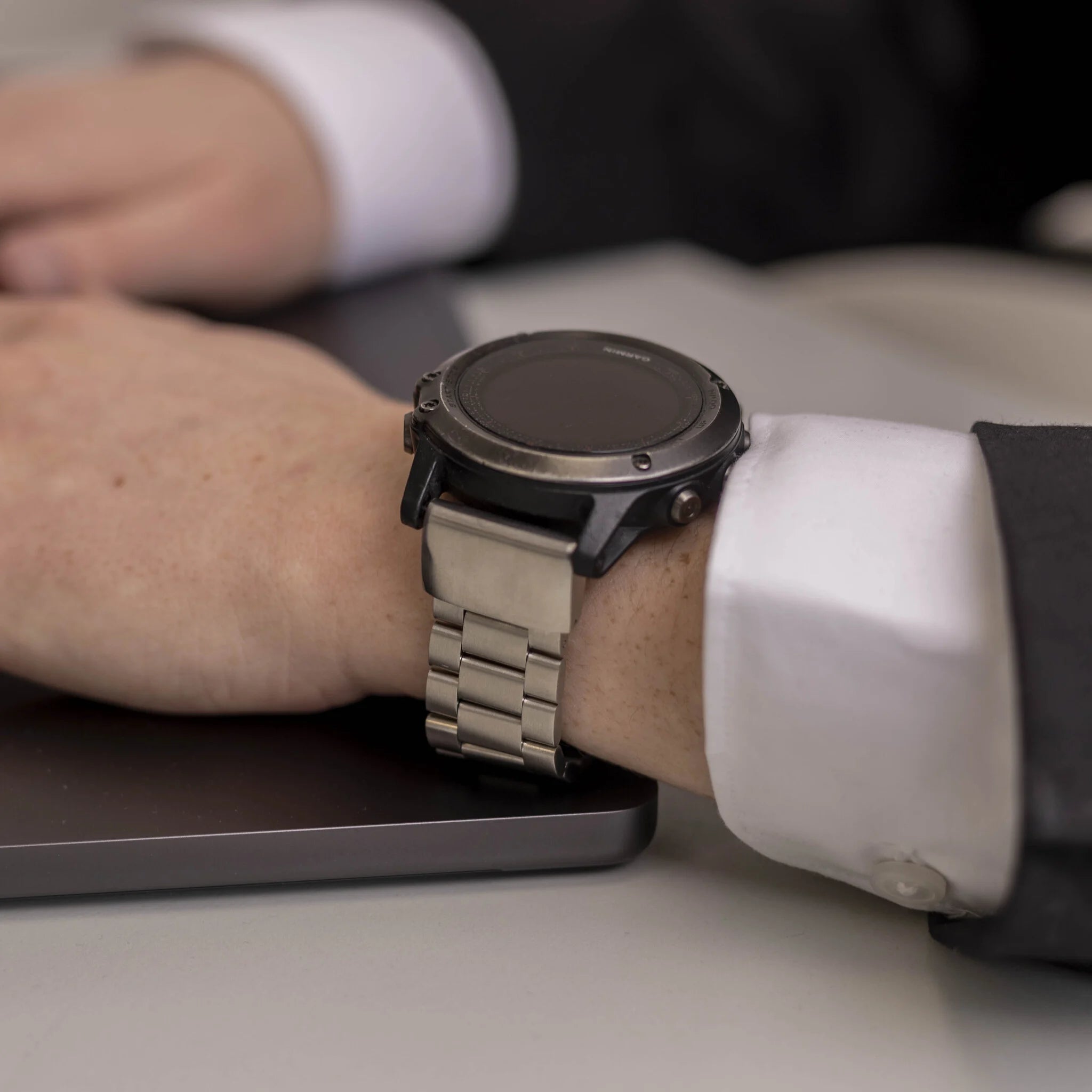 Garmin Epix Gen 2 stalen band (zilver)