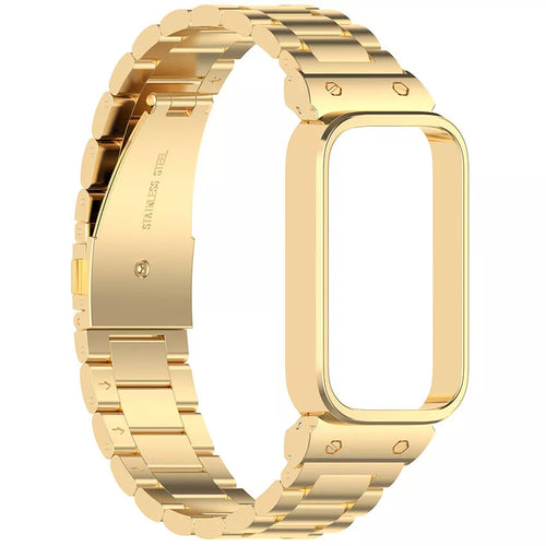Xiaomi Smart Band 9 Active stalen band (goud)