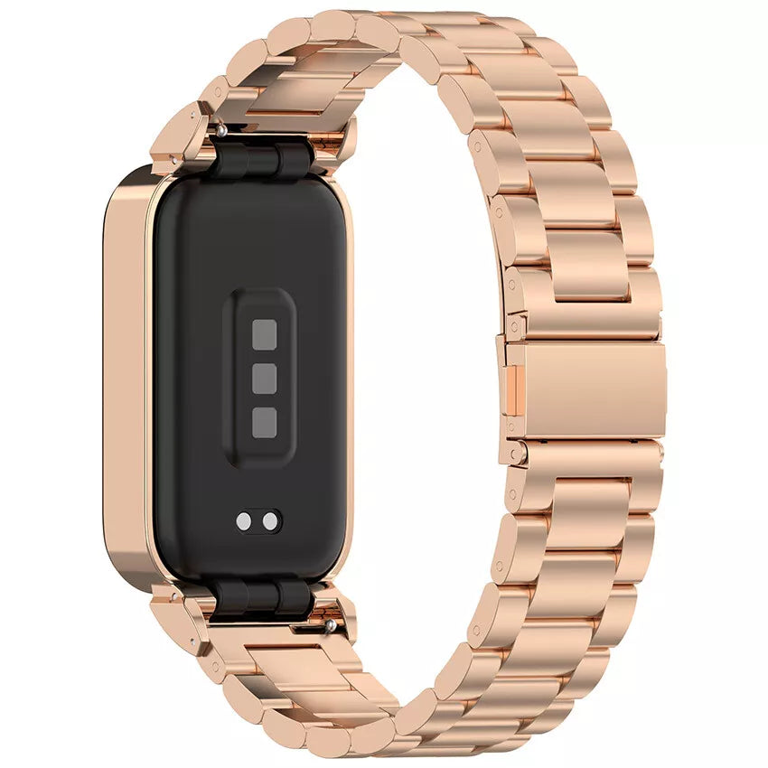 Xiaomi Smart Band 9 Active stalen band (rosé goud)