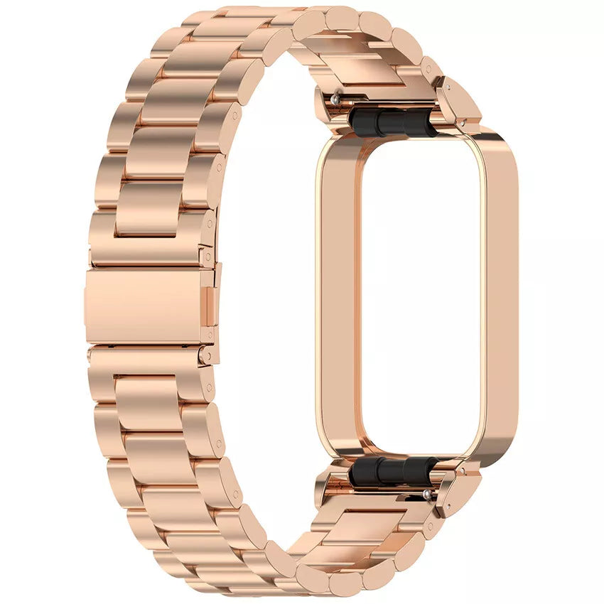 Xiaomi Smart Band 9 Active stalen band (rosé goud)