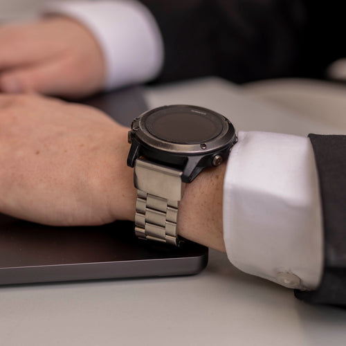 Garmin Epix Pro (Gen 2) 51mm Steel Strap (Silver)