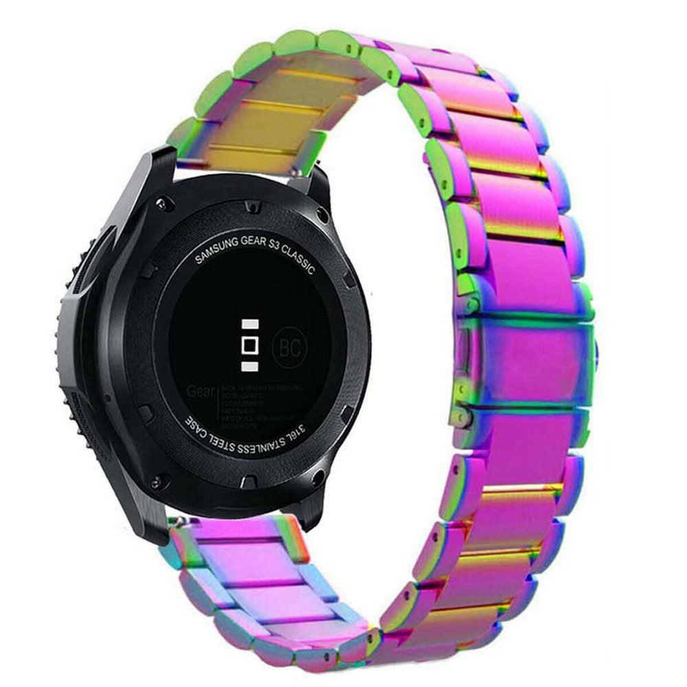 Garmin Forerunner 265 stalen band (regenboog)