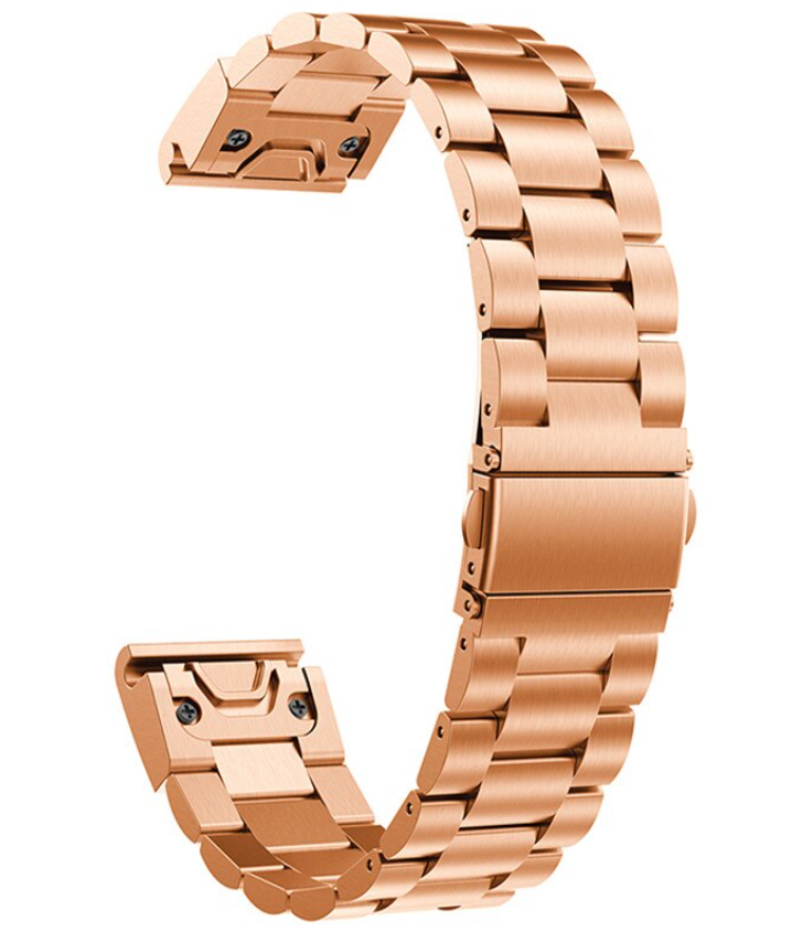 Garmin Descent Mk2S stalen band (rosé goud)