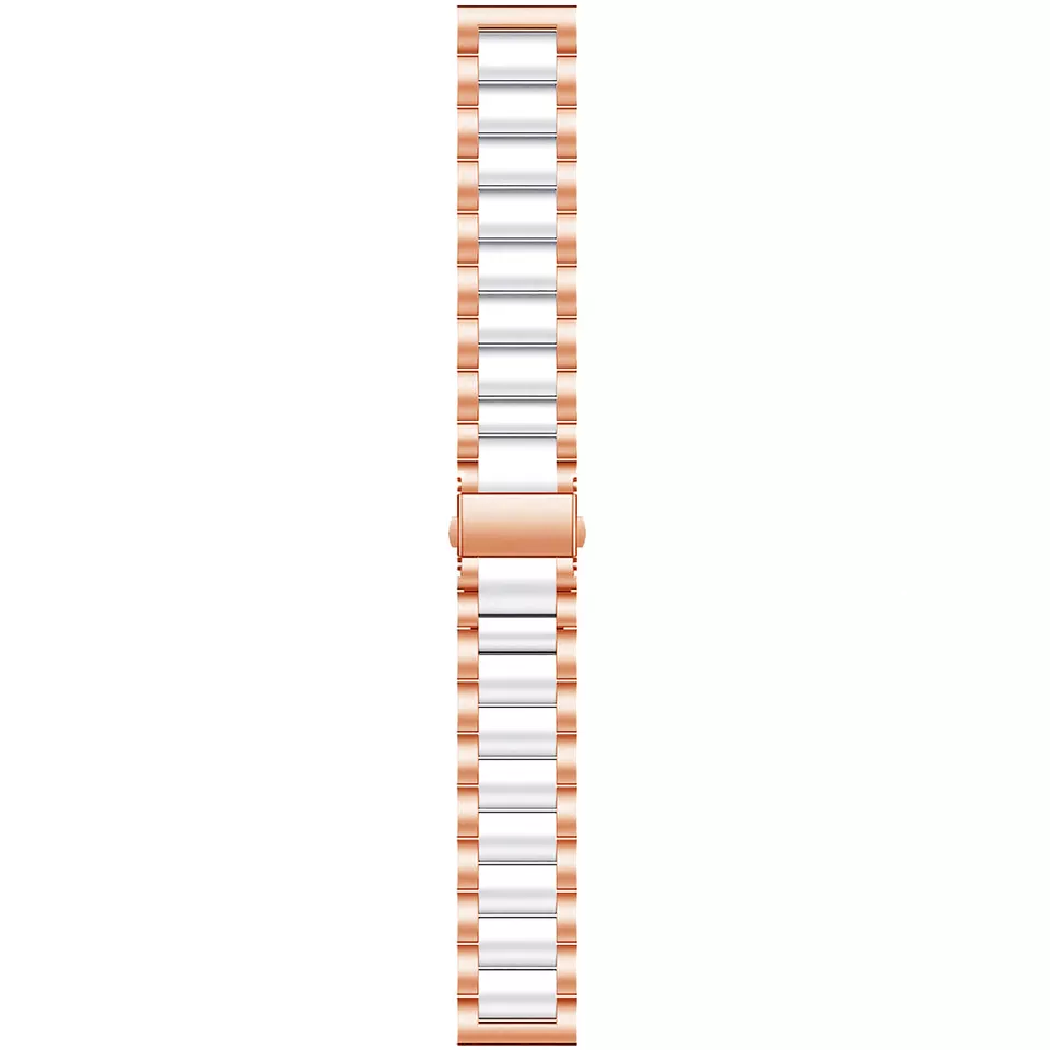 Coros Apex 42mm Steel Strap (Rose Gold/White)