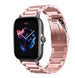 Amazfit GTS 3 stalen band (rosé pink)