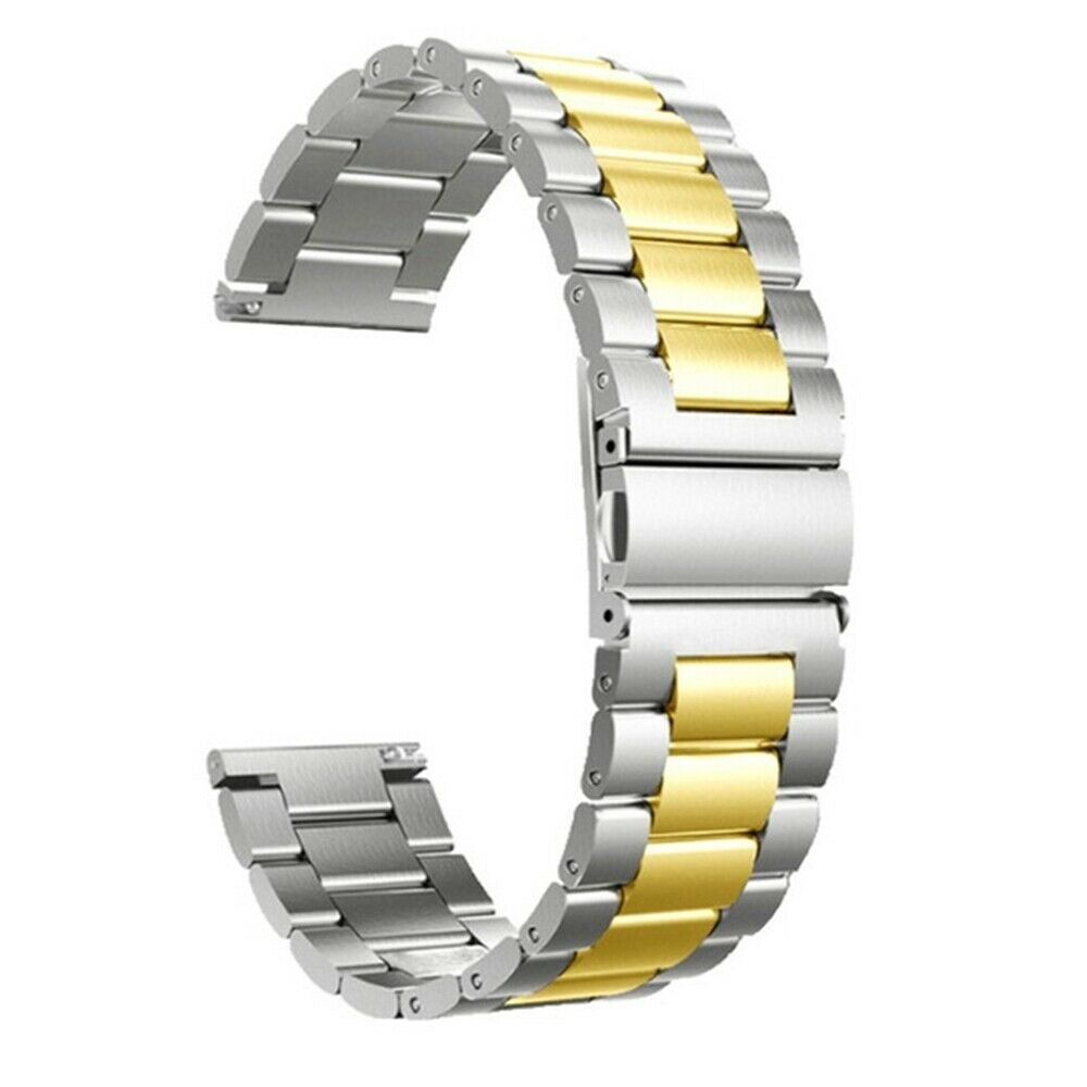 Coros Apex 2 stalen band (zilver/goud)