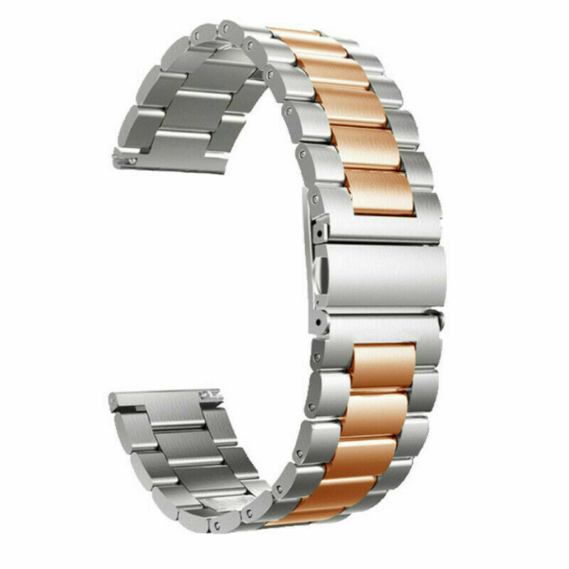 Coros Apex 42mm stalen band (zilver/roségoud)