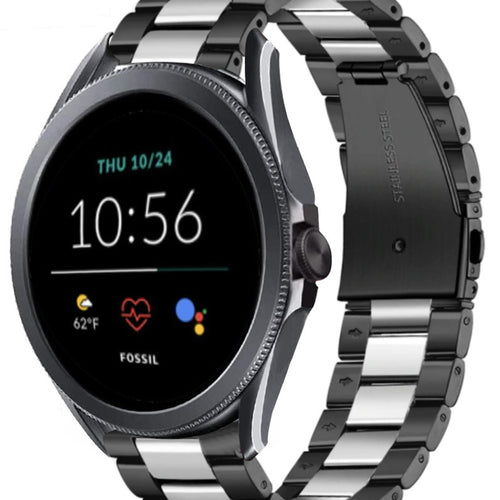 stalen-band-zwart-zilver