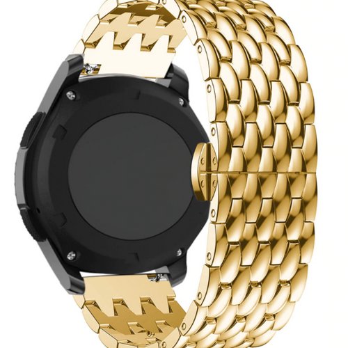 Amazfit Bip U (Pro) stalen draak bandje (goud)