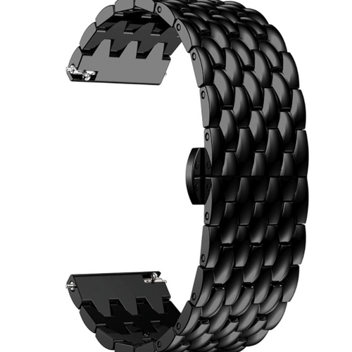 Huawei Watch GT 5 - 46mm draken stalen band (zwart)