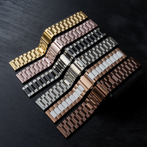 Coros Apex 46mm stalen band (zilver/zwart)