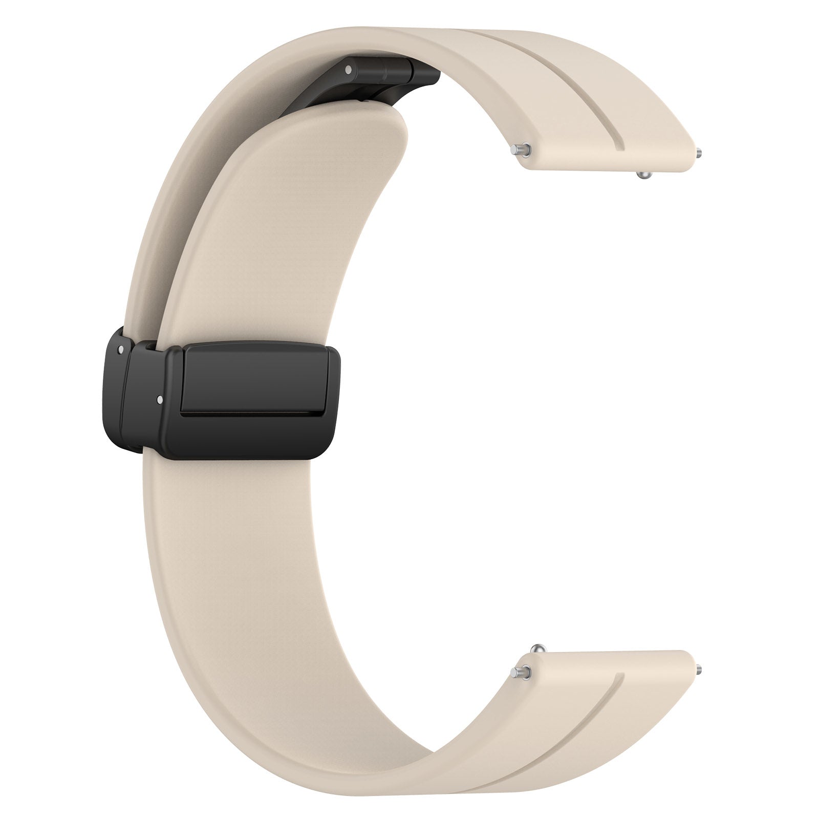 Coros Apex 42mm D-buckle siliconen bandje (sterrenlicht)