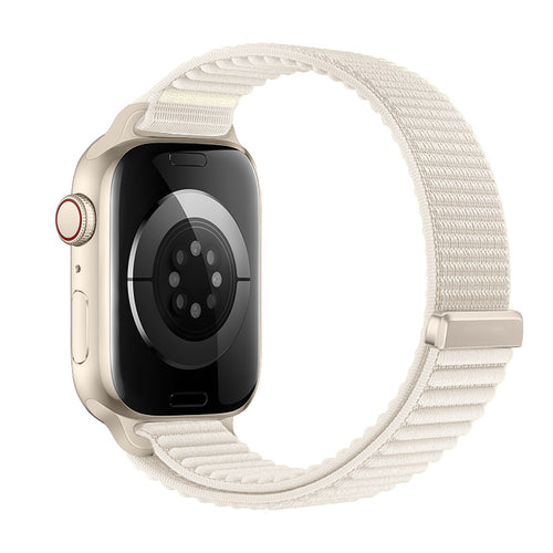 Apple Watch Ultra wave nylon bandje (sterrenlicht)