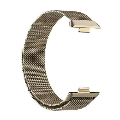 Huawei Watch Fit 5 Pro Milanese band (sterrenlicht)