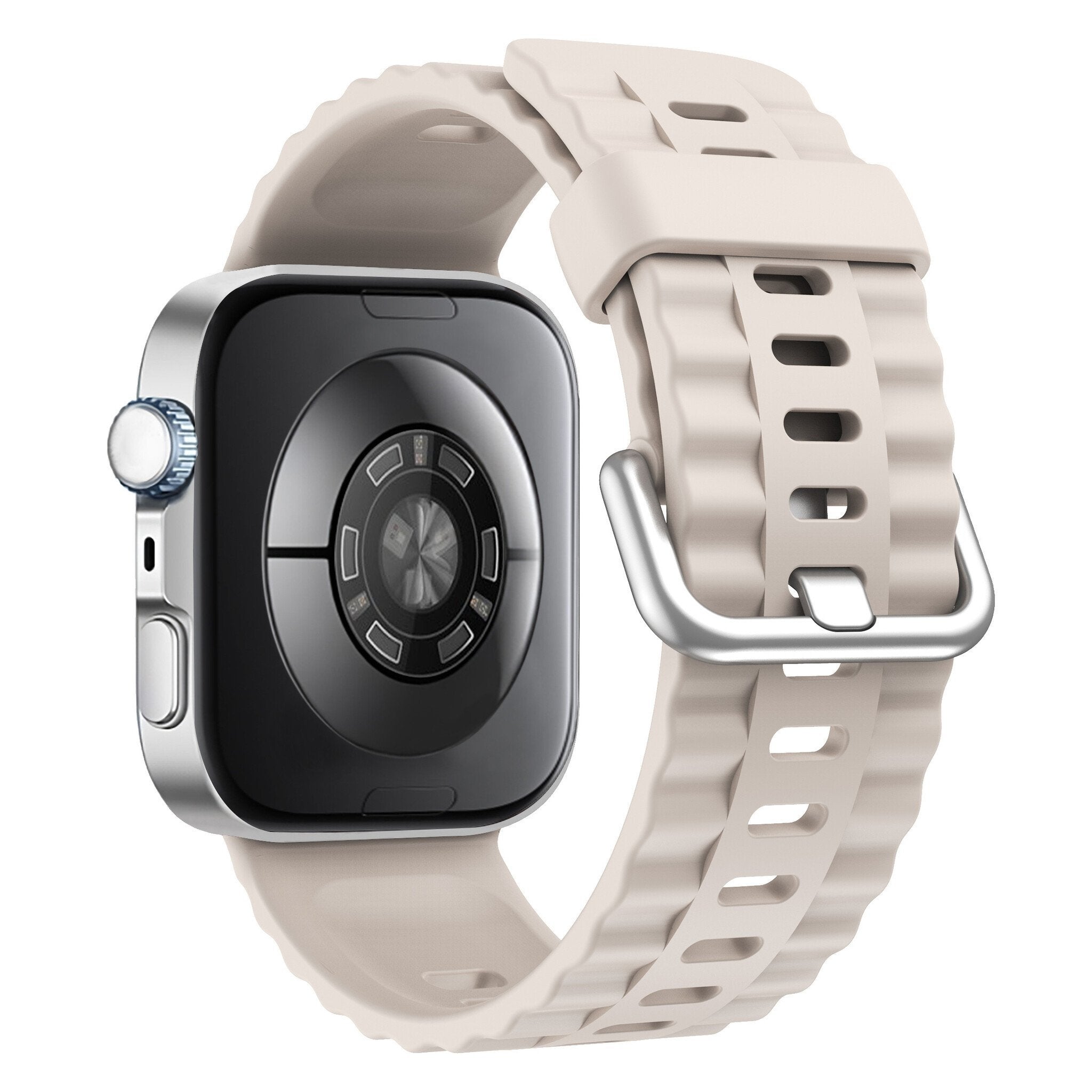 Huawei Watch Fit 4 siliconen classic bandje (sterrenlicht)