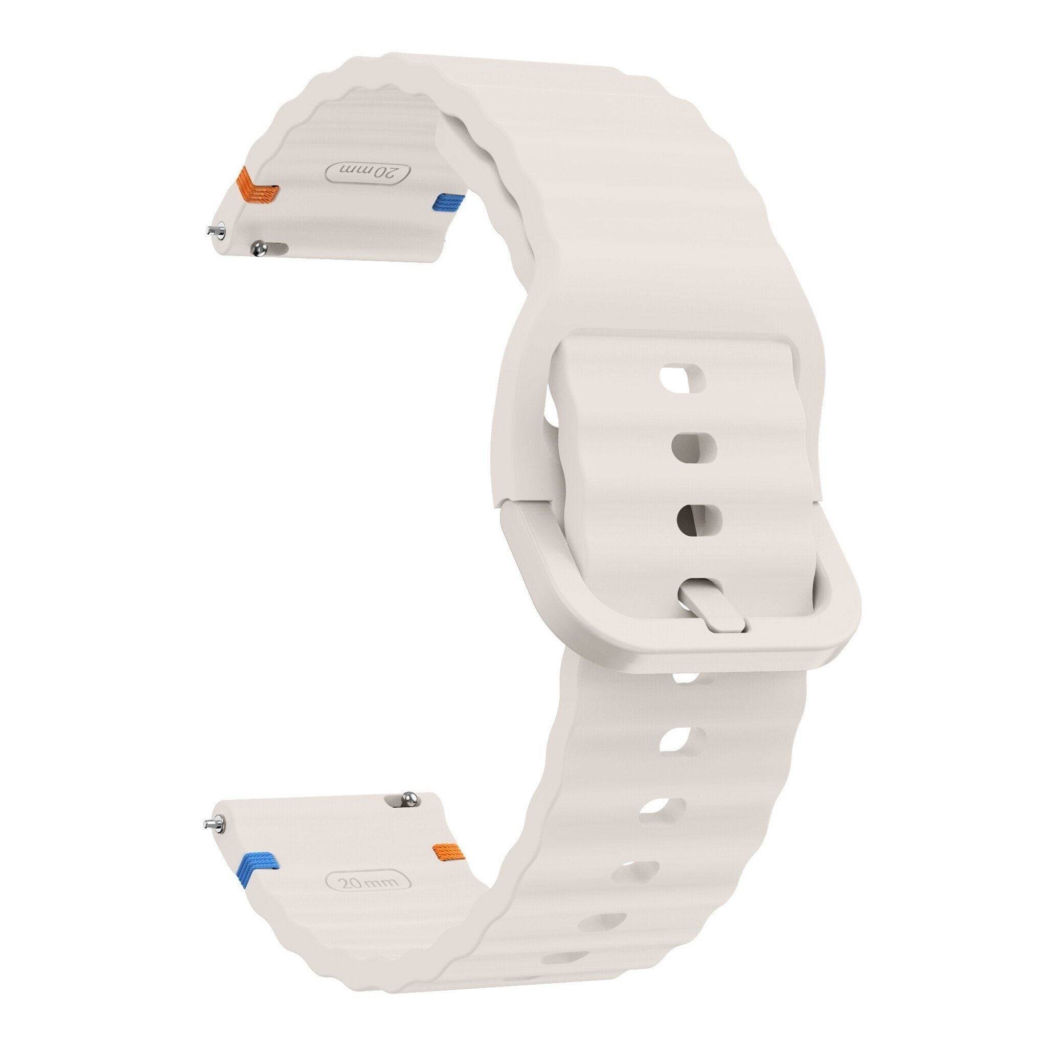 Coros Apex 42mm Wave Silicone Strap (Starlight)