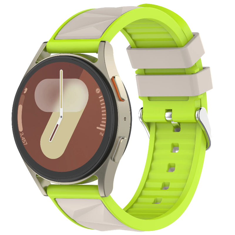 universa l20mm diamond sport strap starlight lime