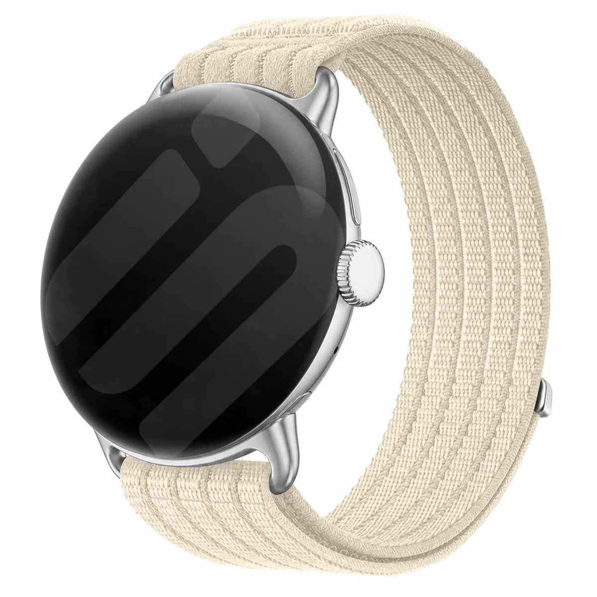 Google Pixel Watch 1/2 Ultra Thin Nylon Strap (Starlight)