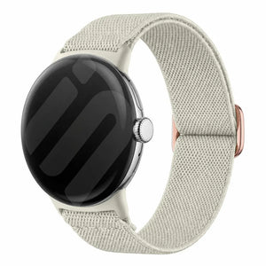 Google Pixel Watch 3 - 41mm elastisch bandje (sterrenlicht)