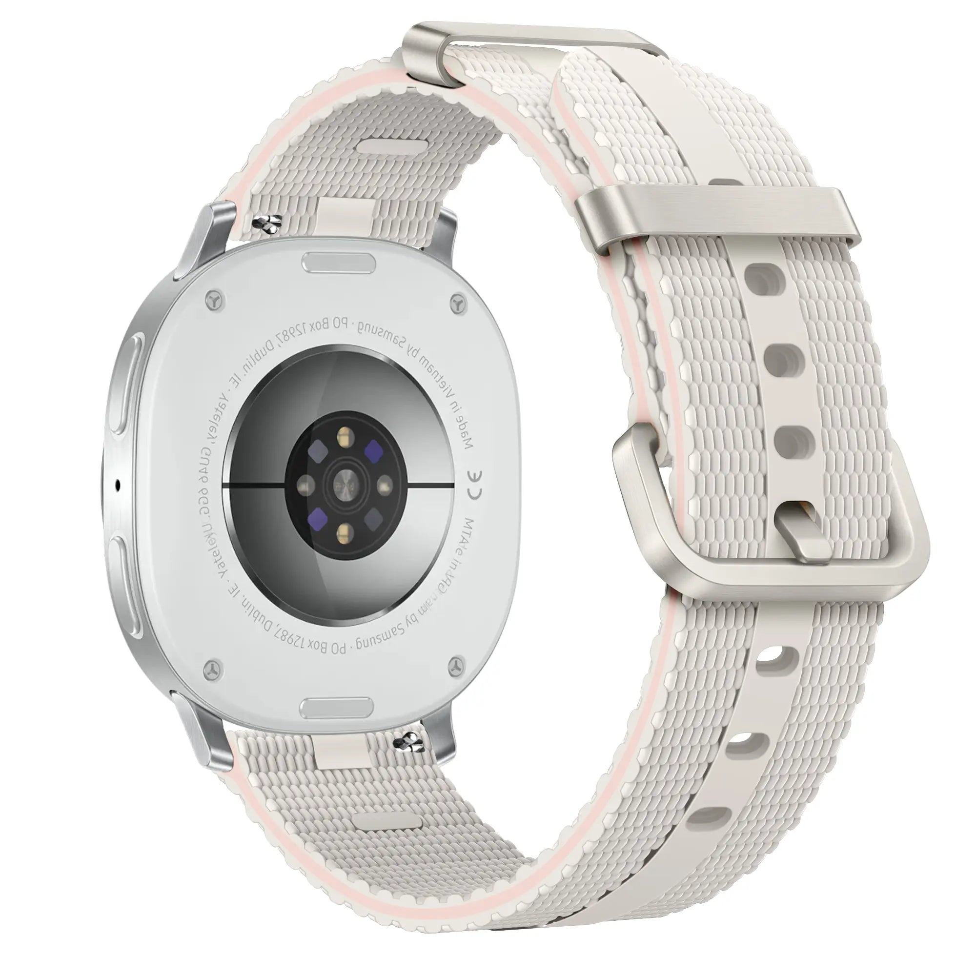 Samsung Galaxy Watch 8 Classic siliconen active band (sterrenlicht)