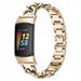 Fitbit Charge 5 steel chain band (sterrenlicht)