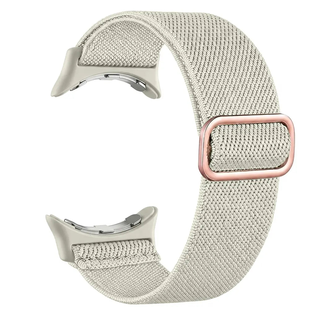 Google Pixel Watch 3 - 41mm elastisch bandje (sterrenlicht)