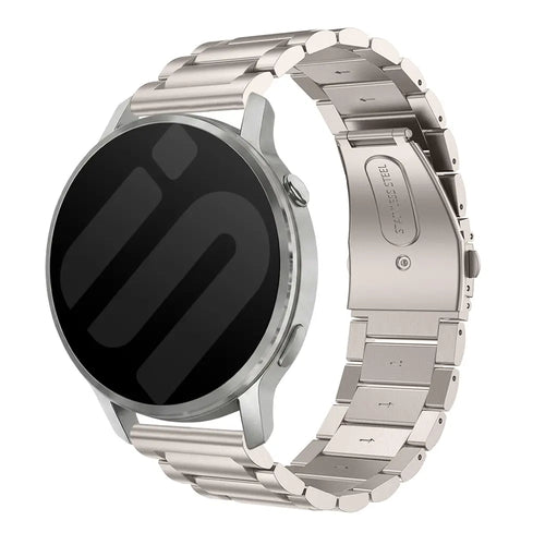 Garmin Forerunner 70 Steel Strap (Starlight)