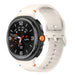 Samsung Galaxy Watch 8 Classic Silicone Strap (Starlight)
