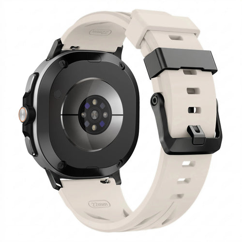 Samsung Galaxy Watch 8 - 44mm race siliconen band (sterrenlicht)