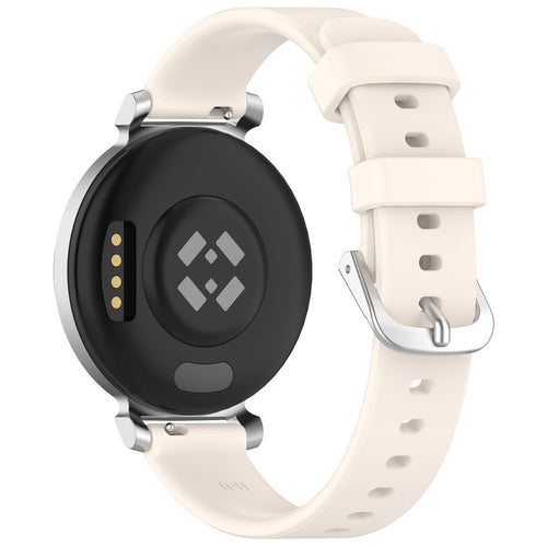 Pebble Round 2 - 14mm siliconen classic bandje (sterrenlicht)